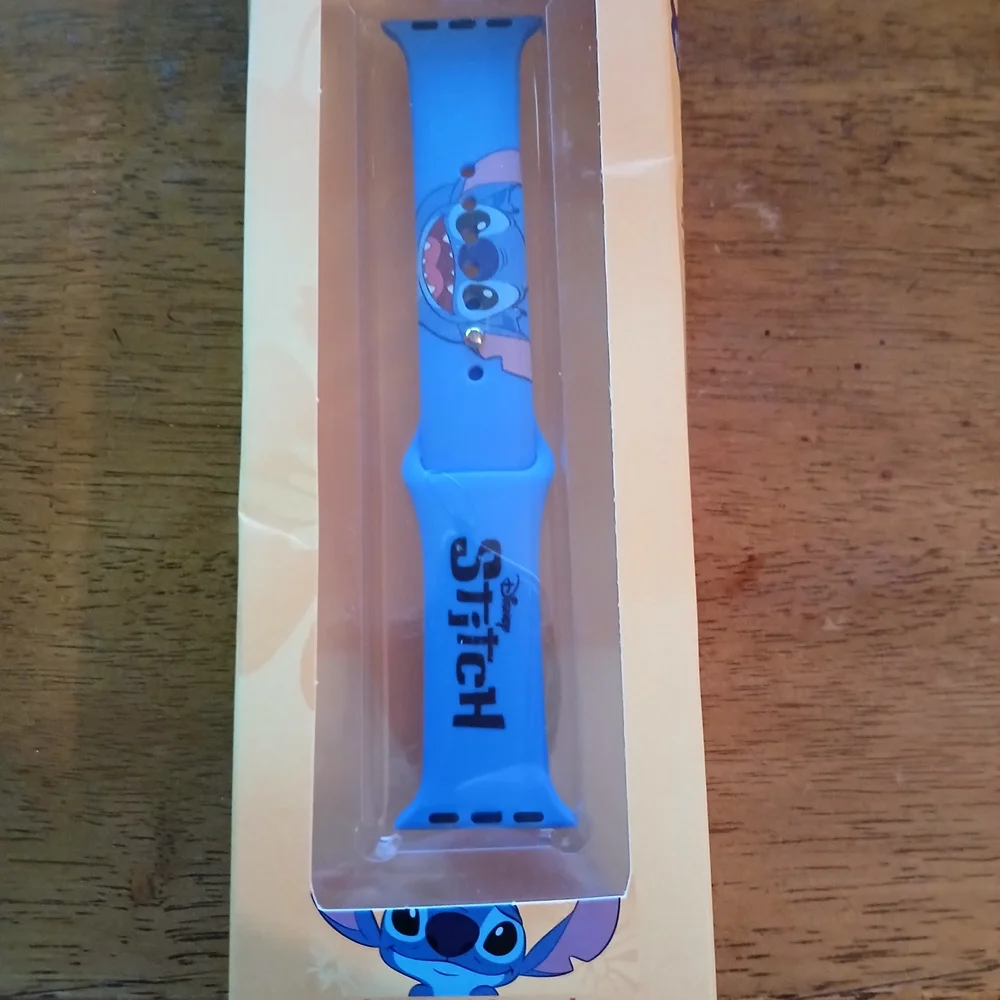 Disney Blue Stitch Watchband designed specifically for the Apple Watch 1 -10